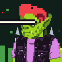Hashbits Monster #1, a Toxic Slime
